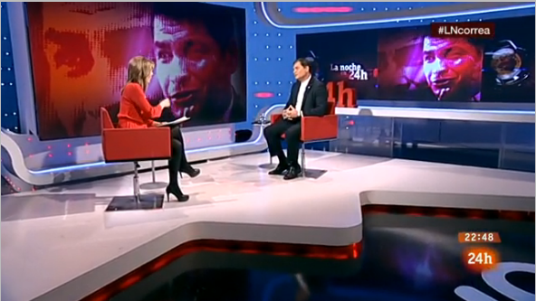 Ana Ibáñez entrevista a presidente de Ecuador Rafael Correa
